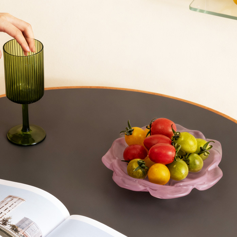 ロストワックス鋳造法ガラス ホームインテリア クリスタルガラス花瓶「ローズ花瓶」