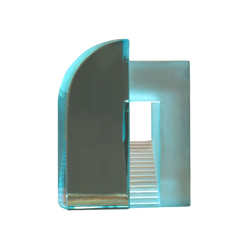 ブルーのグラデーション曇りガラスの中国のおもちゃの装飾品