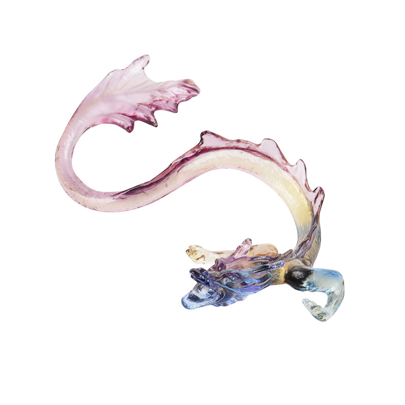 金龍ガラス香立て