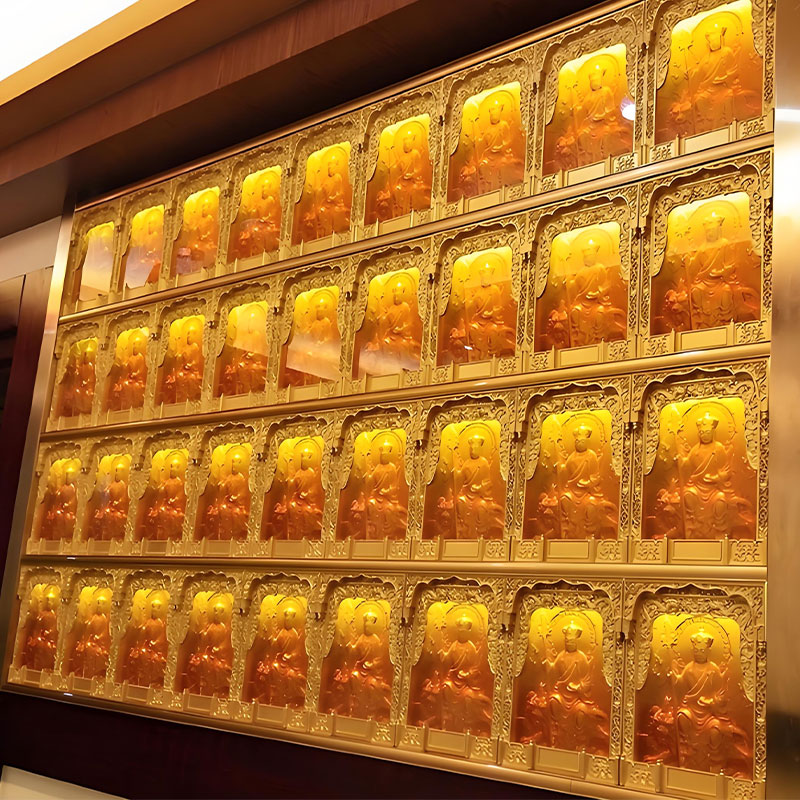 仏床の間の壁キャビネット