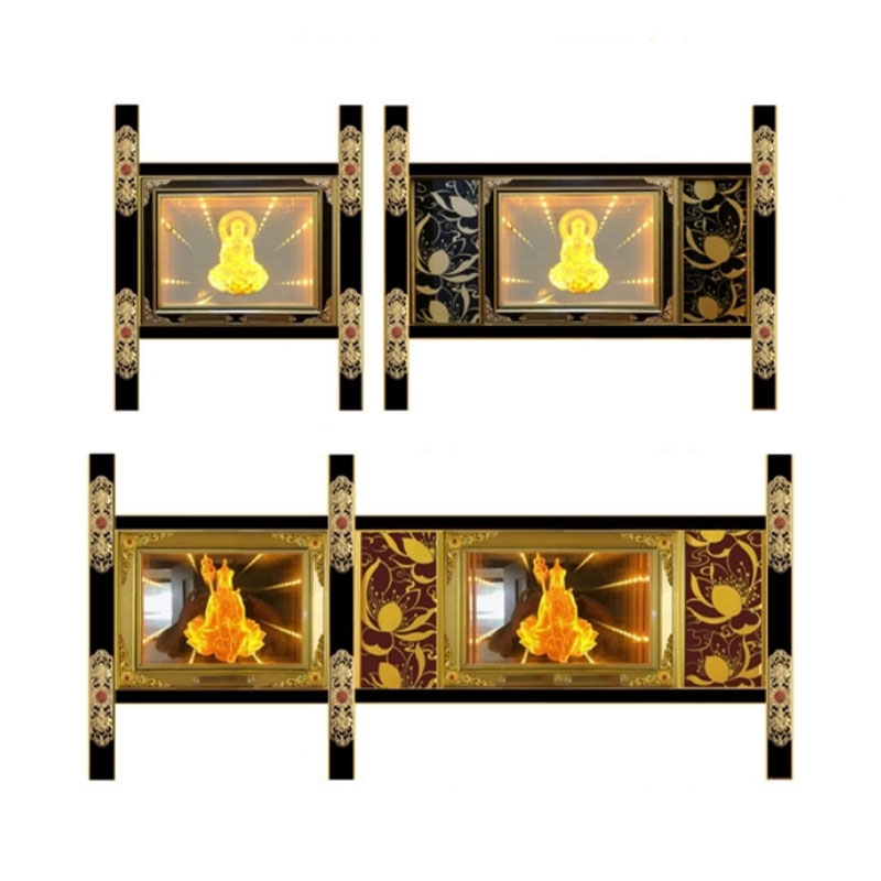 仏床の間の壁キャビネット