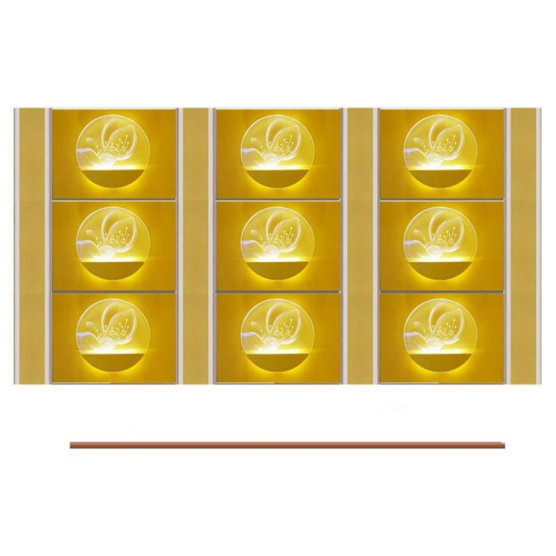 仏床の間の壁キャビネット