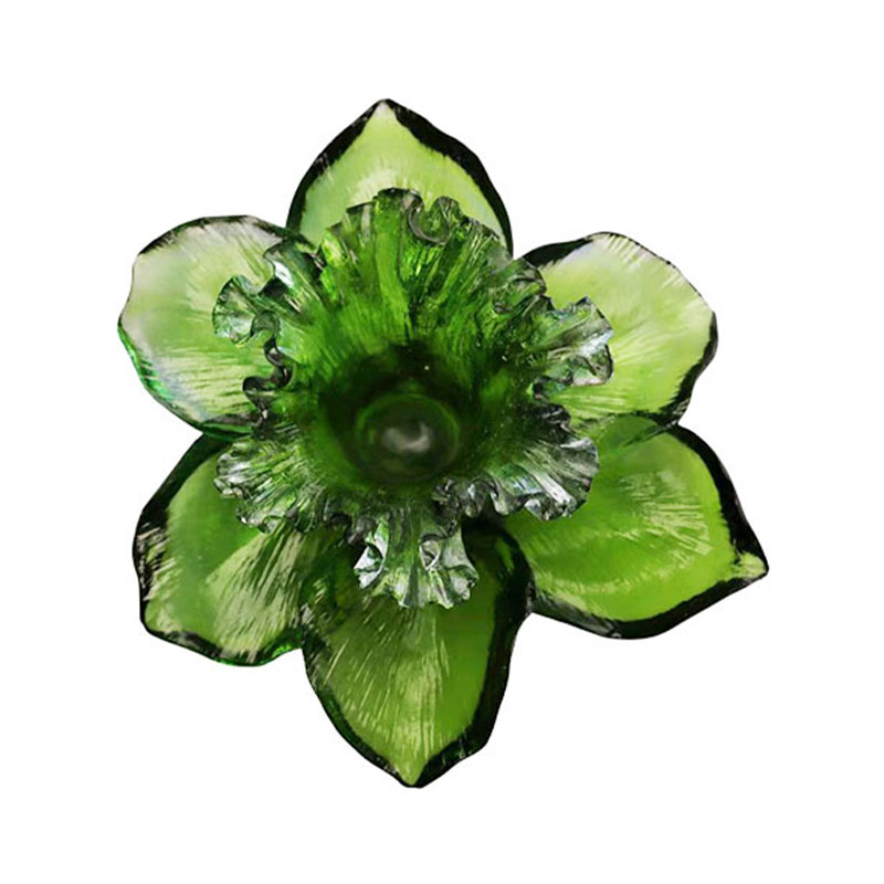 ガラスの花びら型キャンドルホルダー