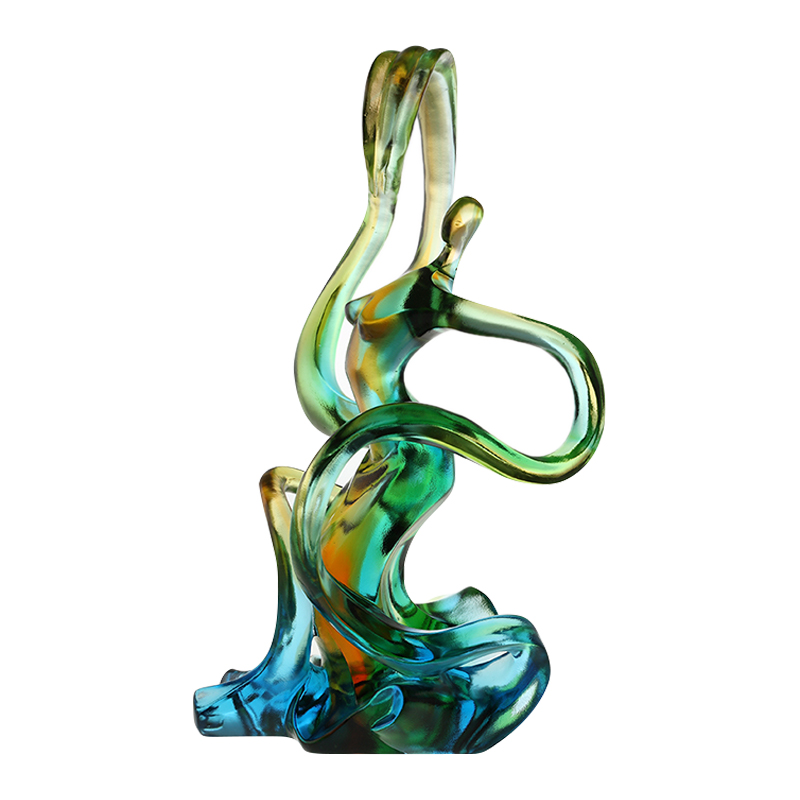 家の装飾の色ガラスの装飾品