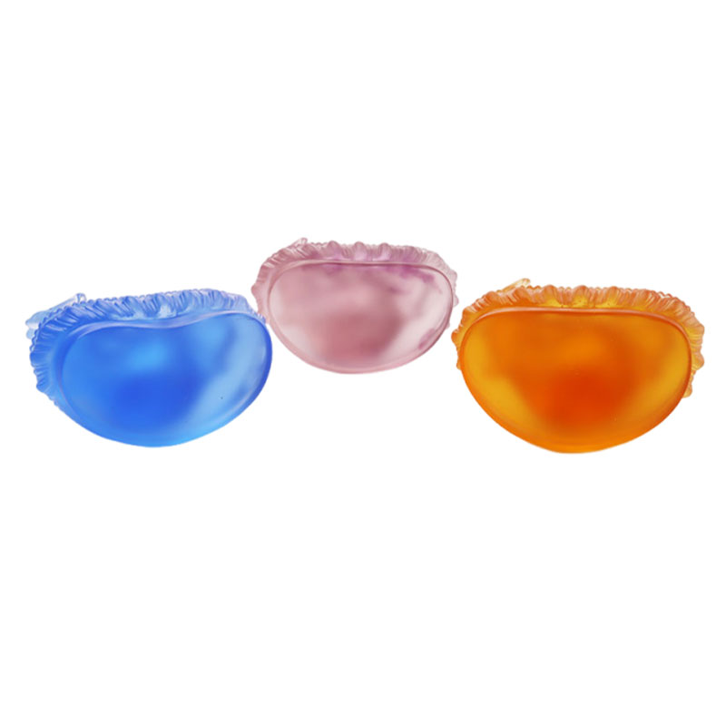 カラフルなリウリクリスタル医学仏像